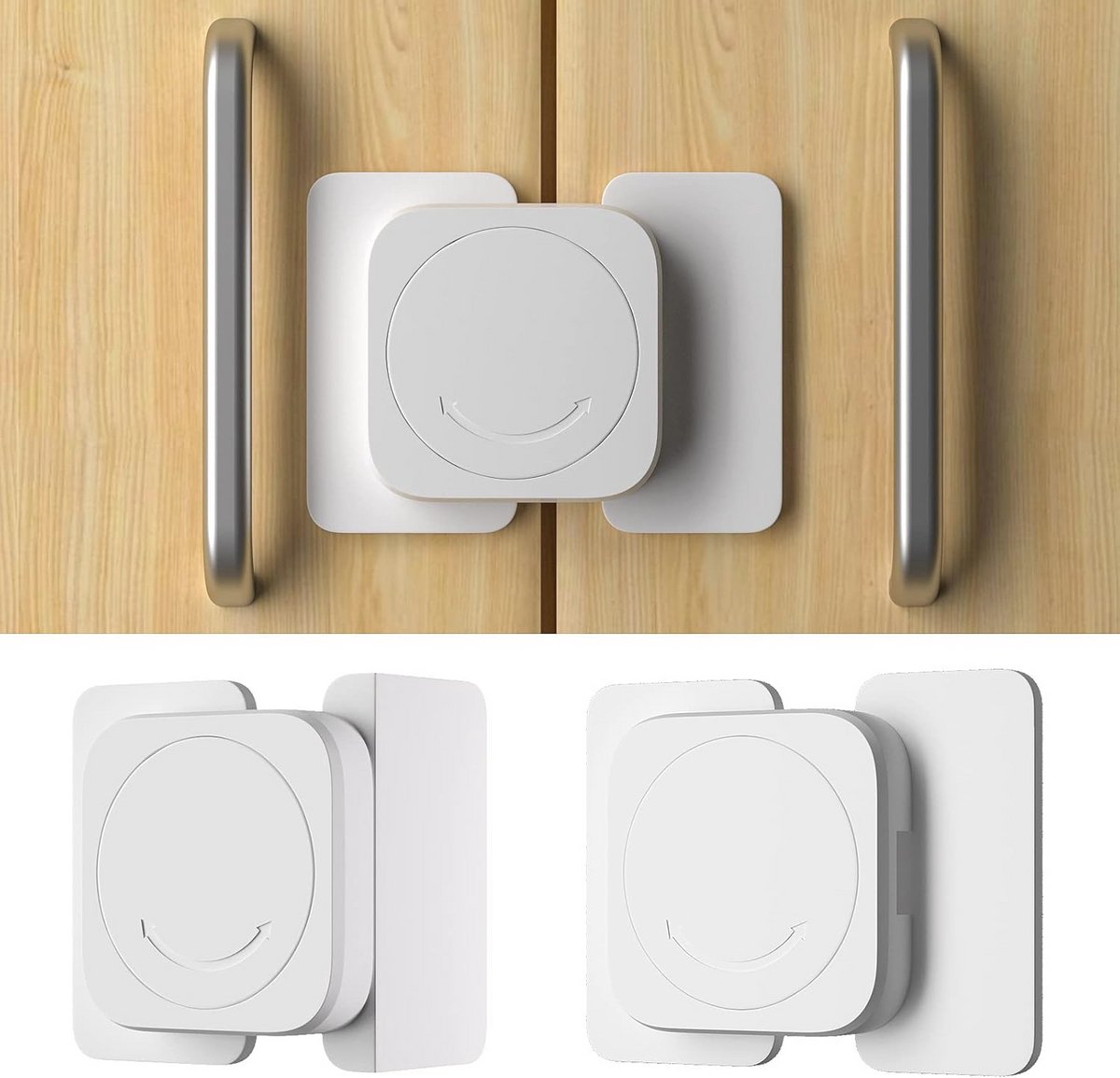 Image of 16 Stuks Kinderbeveiliging Voor Laden En Kasten - Veiligheidsoplossing Voor Baby's