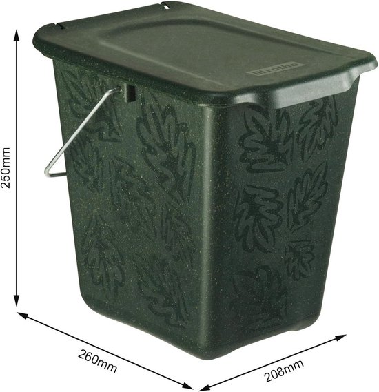 5L Küchen-Kompostbehälter mit Kohlefilter 5L Küchen-Kompostbehälter mit Kohlefilter