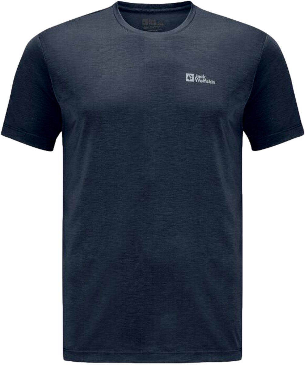 Jack Wolfskin VONNAN S/S T M Heren T-shirt-midnight sky