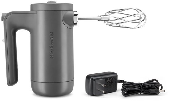 KitchenAid 5KHMB732EDG Handmixer 16 W Grijs van Merkloos — afbeelding 4