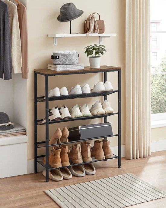 Shoe Level Rack Shoe Rack with Levels | bol