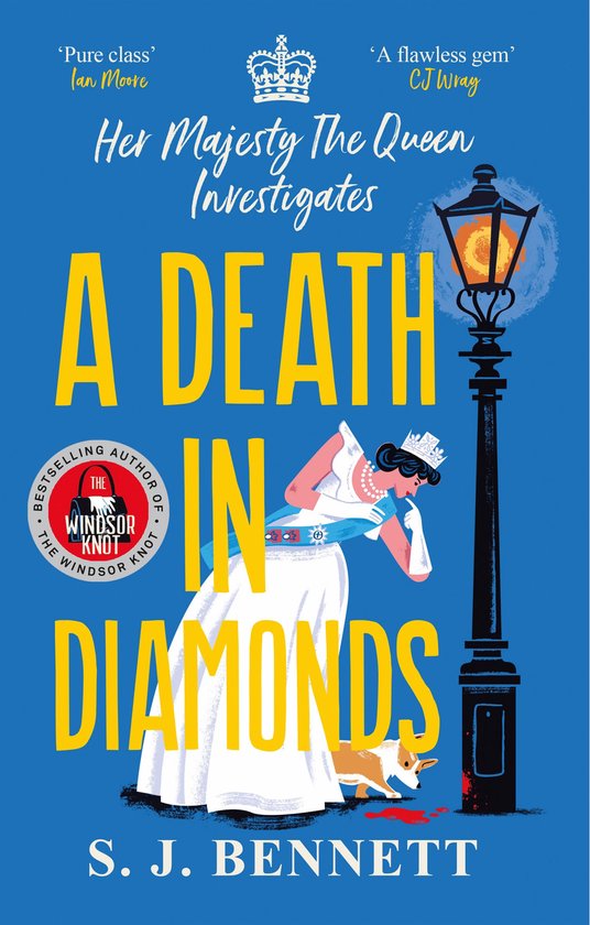 Her Majesty The Queen Investigates-A Death in Diamonds - cover
