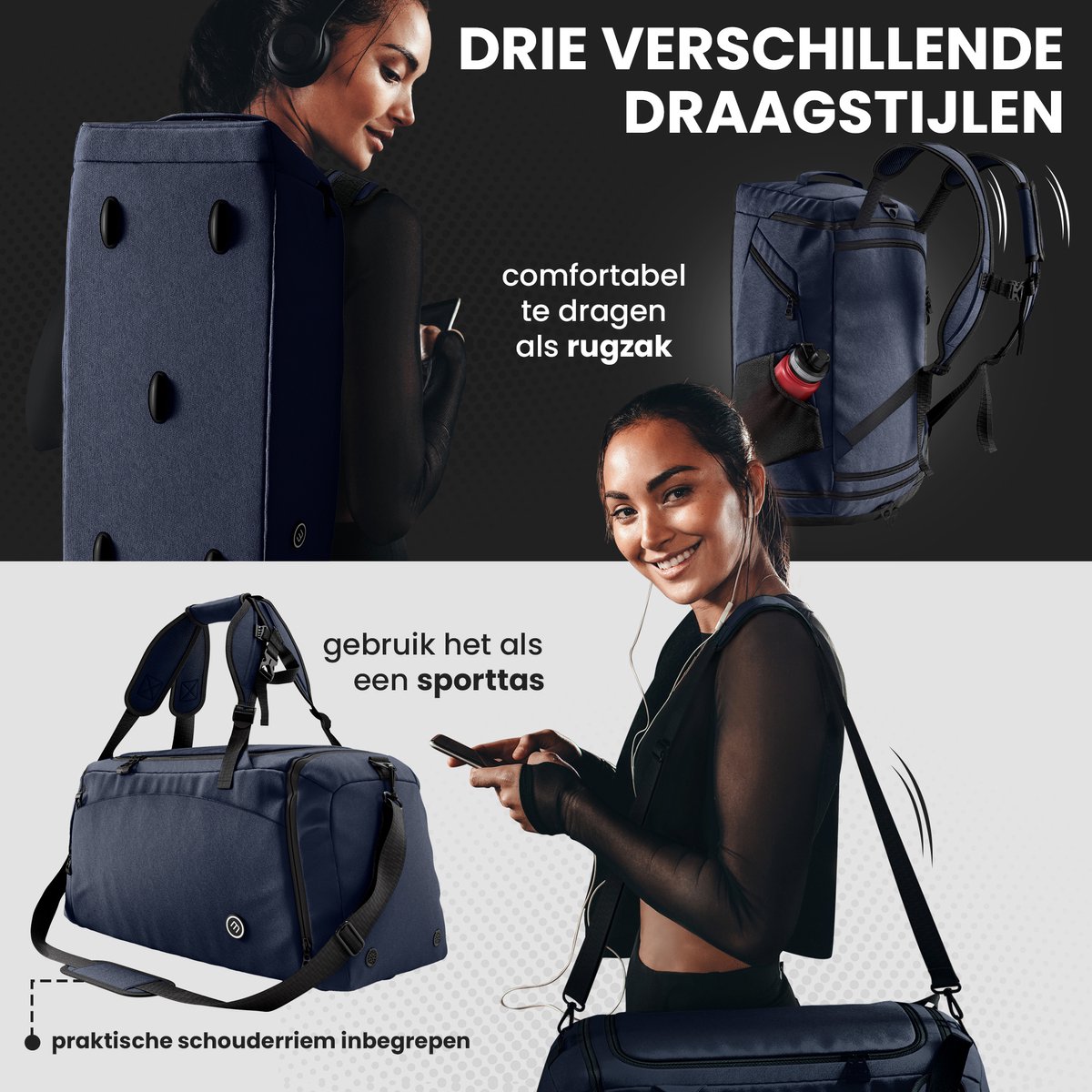bemaxx Sporttas 40L Gymbag thumbnail 3