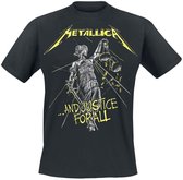 Metallica ...And Justice For All - Tracklist Heren T-shirt - zwart - L