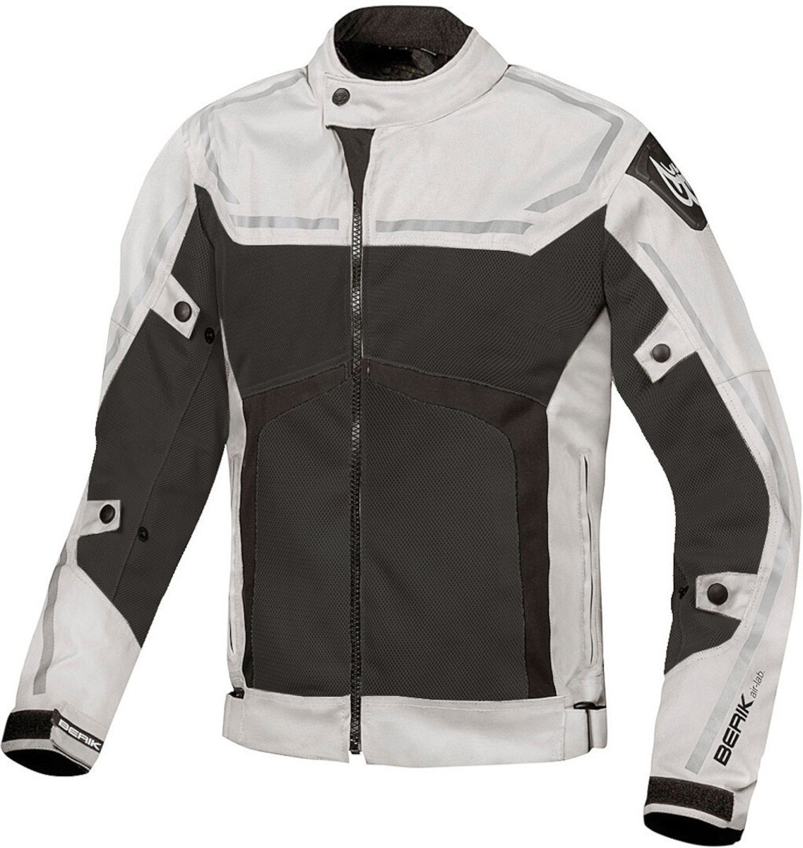 Berik Sonic Air Sand Zwart Textiele Motorjas - Jas