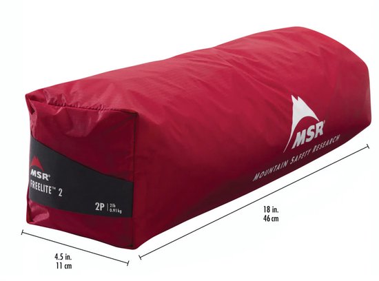 MSR FreeLite 2 V3 - 2 Persoons Tent Green van MSR — afbeelding 4