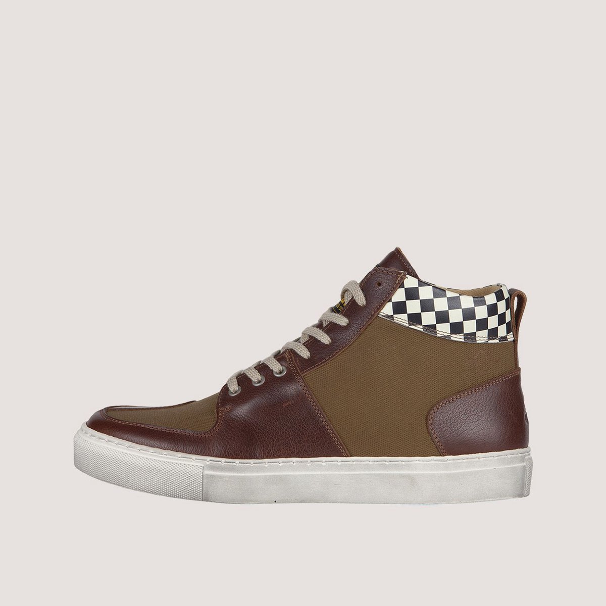 Helstons Grandprix Leren Armalith Tan Khaki Motorschoenen - Laars