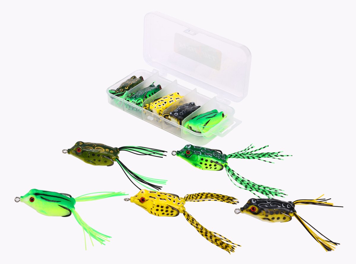 Fish4All Frog Kit 11cm 8.5g (5 Stuks) - Kunstaas Set