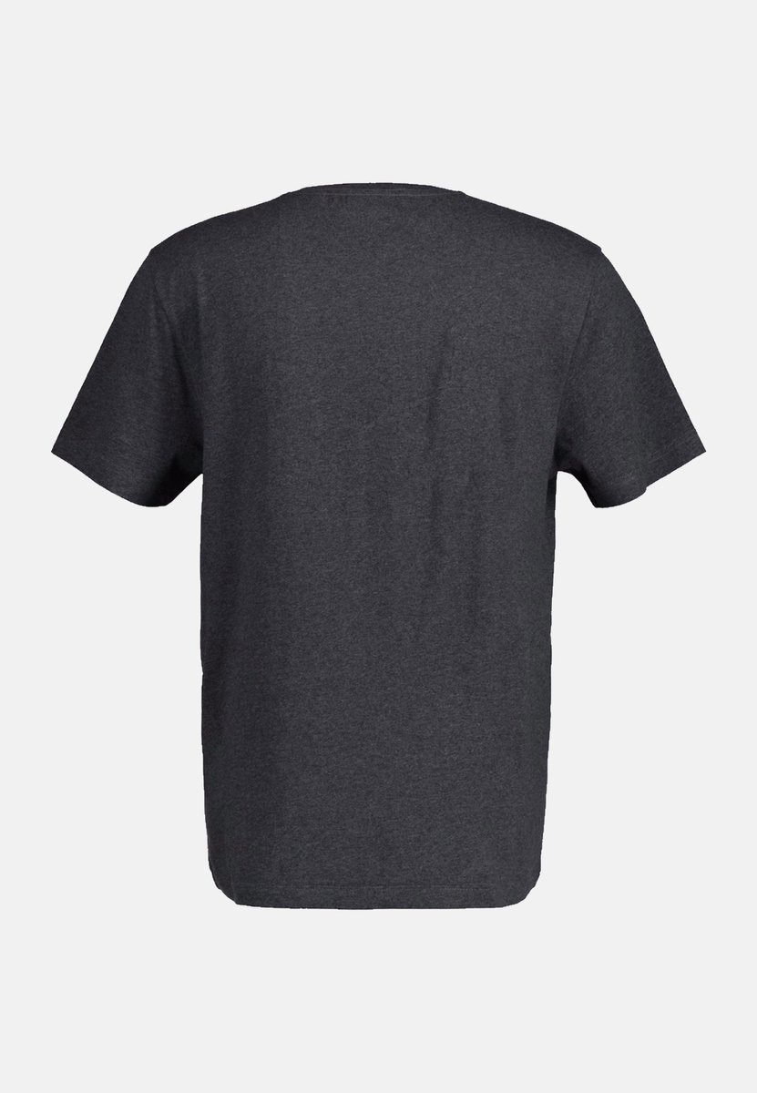 Gant T-Shirt Regular Uni Fine Shield Embroidery Antraciet Melange / male