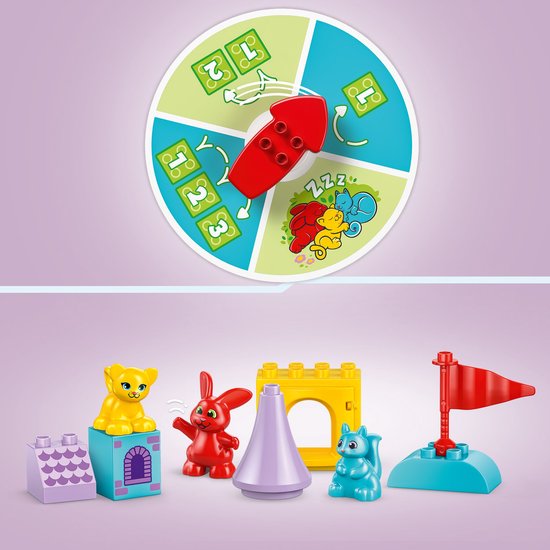 LEGO DUPLO Hopsy's Kasteelspel Educatief Speelgoed Bordspel - 10450 van Merkloos — afbeelding 3