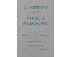Omslag van History of Chinese Philosophy, Volume 1