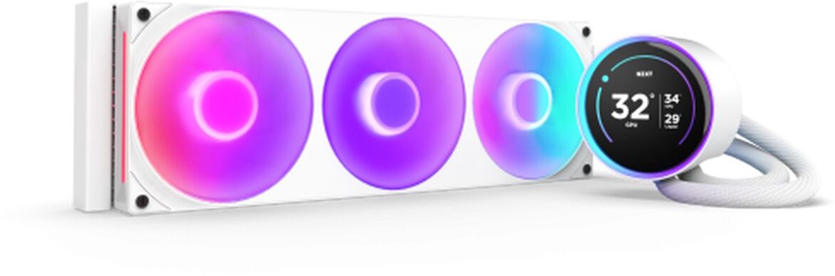 NZXT Kraken Elite 360 RGB V2 white waterkoeling