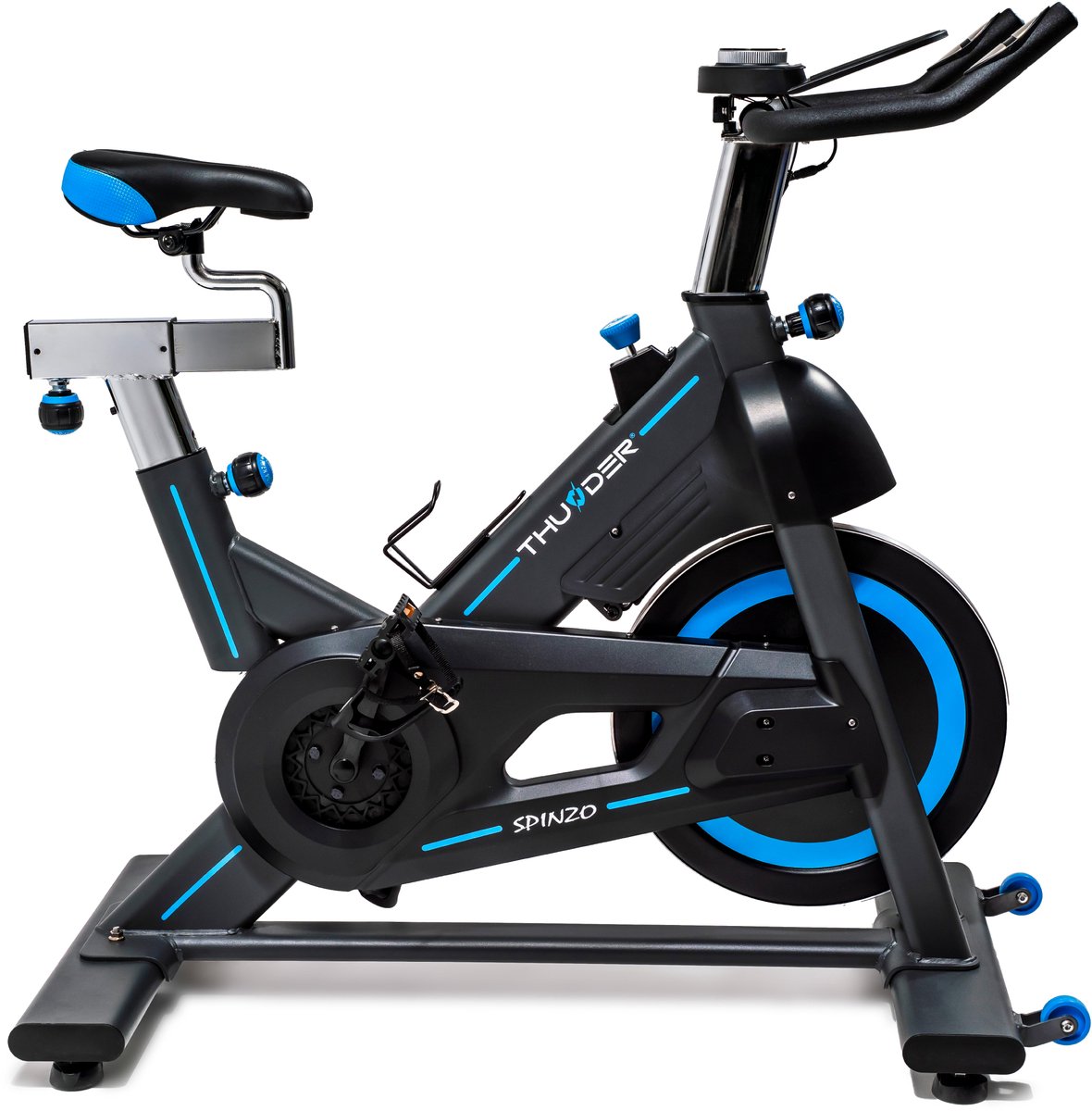 THUNDER Hometrainer | SPINZO | Robuust en Stil | Bluetooth | - THUNDER® - €299,99