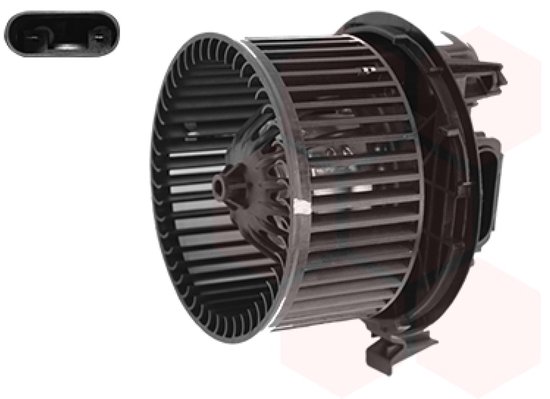 Moteur De Pulseur D'Air Habitacle Pour Renault Megane II - Neuf - Compatible 7701055135
