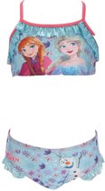 Frozen Bikini - Maat 98/104 - Blauw - Bikini Meisjes