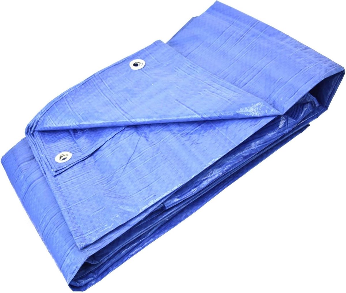 Ibenzoa® Duurzame en Beschermende Zeilstof - 5 x 6 Meter, Blauw, 60gsm