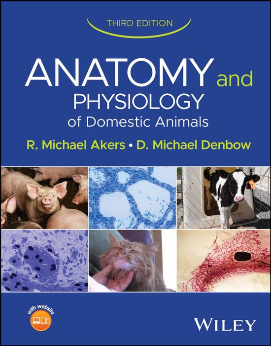 Anatomy and Physiology of Domestic Animals - cover