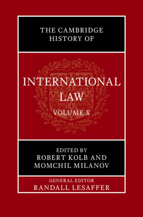 The Cambridge History of International Law-The Cambridge His ... - cover