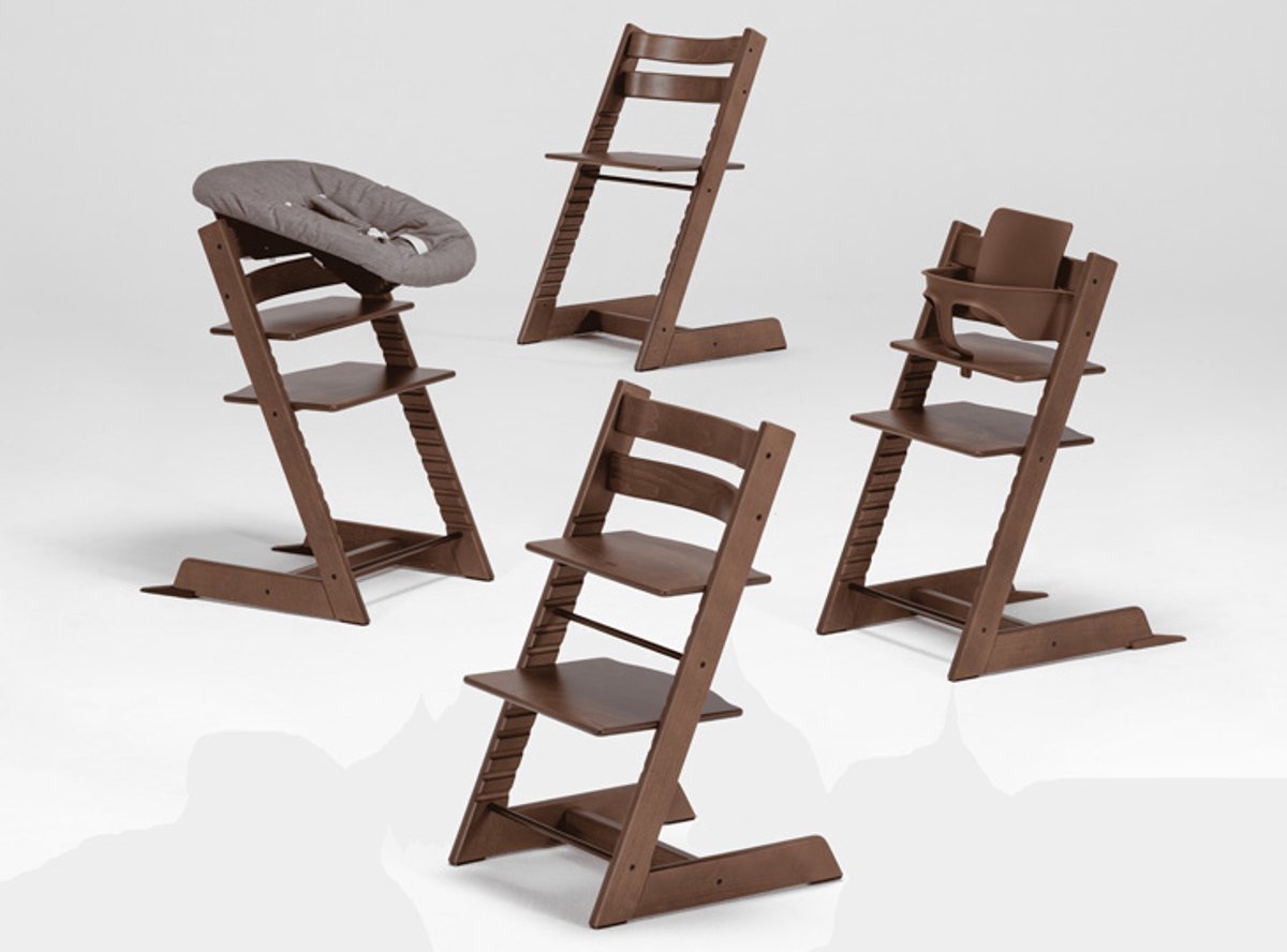 Tripp Trapp stoel van Stokke, Warm Brown thumbnail 4