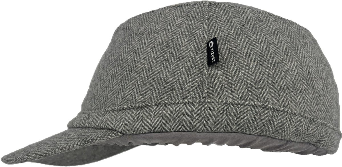 Vizorz SwitchCap Cover - Grey woolly cap