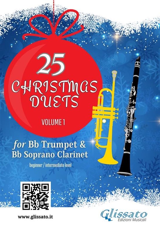 Christmas duets for Trumpet and Clarinet 1 - 25 Christmas Du ... - cover