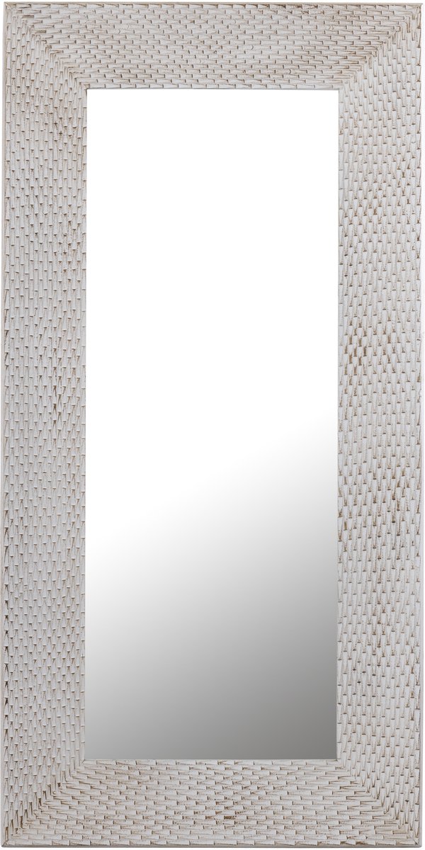 PTMD Spiegel Chinasa - Wit - 80x9.5x160cm