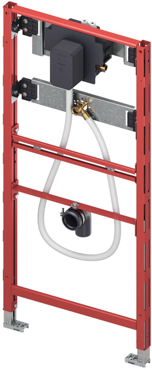 Tece TECEprofil - Inbouwframe voor urinoir, met drukspoelerbehuizing TECE U 2, bouwhoogte 1,12 m 9320013