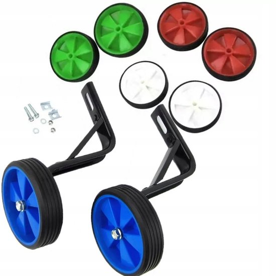1 ensemble de roues d'entraînement de vélo pour enfants