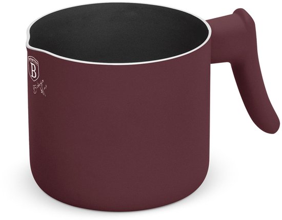 Berlinger Haus 8045 - Melkpan rood -1,2 Liter -12 Cm - Aluminium NIET geschikt voor inductie
