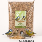 Flamingo Four Seasons Zaadmengsel voor Buitenvogels - strooivoer - buitenvogelvoer - Compleet Voeder voor het Hele Jaar - 5 kg