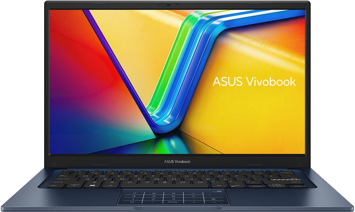 ASUS Vivobook 14 X1404VA-EB1100W Intel® Core™ i3 i3-1315U Laptop 35,6 cm (14") Full HD 8 GB DDR4-SDRAM 512 GB SSD Wi-Fi 6 (802.11ax) Windows 11 Home Blauw