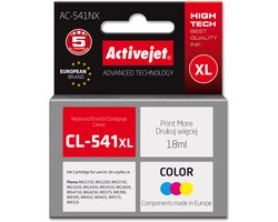 Activejet AC-541NX inkt voor Canon printer (vervanging Canon CL-541XL) Supreme, 18 ml, blauw, geel, rood