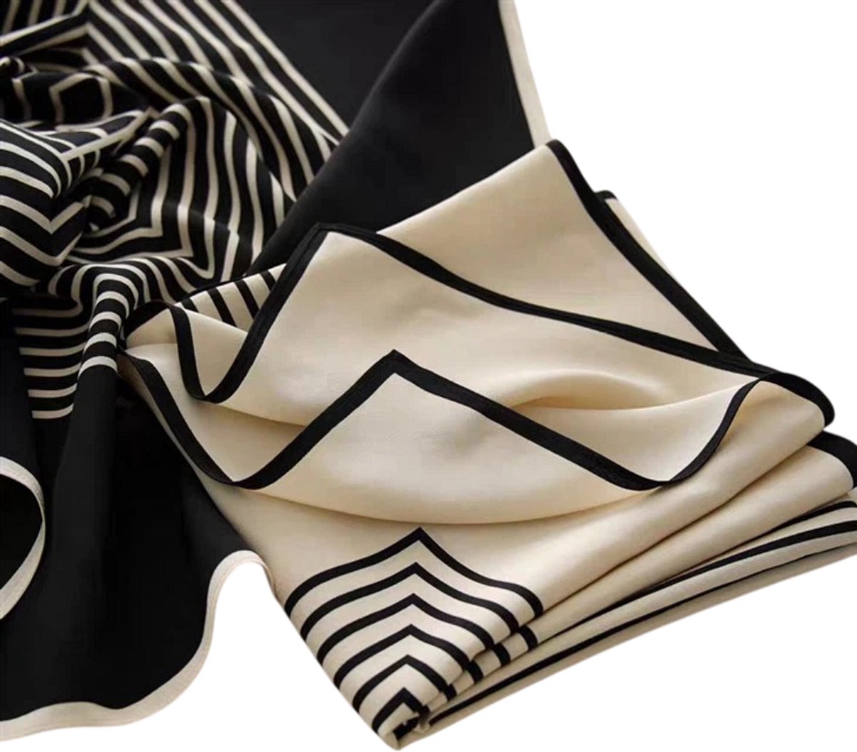 Flipflop Club® Scarf Zebra | Satijnen Hoofdsjaal | Zomer Trend | Festival Head Scarf | Bandana | Headscarf | Headband | Sjaal voor hoofd | Sjaal Haarband | Zijdezacht Sjaaltje — afbeelding 3