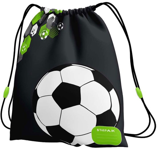 Gymtas Voetbal met Bal Groen