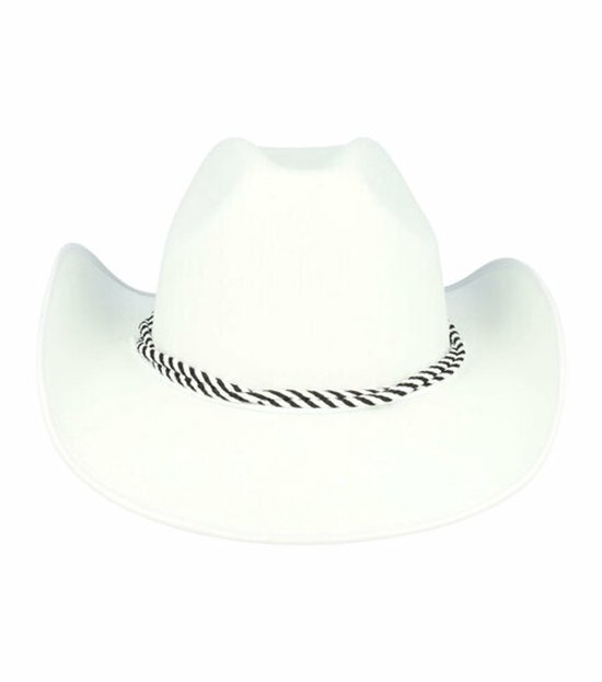 Chapeau de Cowboy Chapeau de Cowboy Chapeau Feutre en Feutre Wit Festival Fête à Thema Western