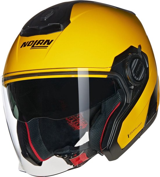Nolan N40-5 06 Classico 306 Geel Glossy Jethelm - Maat XS - Helm