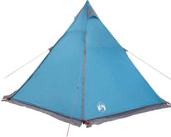 vidaXL - Tipitent - 6-persoons - waterdicht - blauw van Vidaxl — afbeelding 5