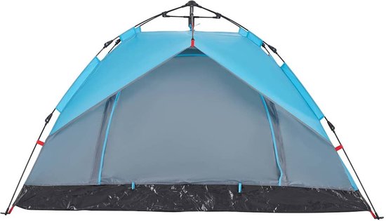 vidaXL - Koepeltent - 2-persoons - snelontgrendeling - blauw van Vidaxl — afbeelding 5