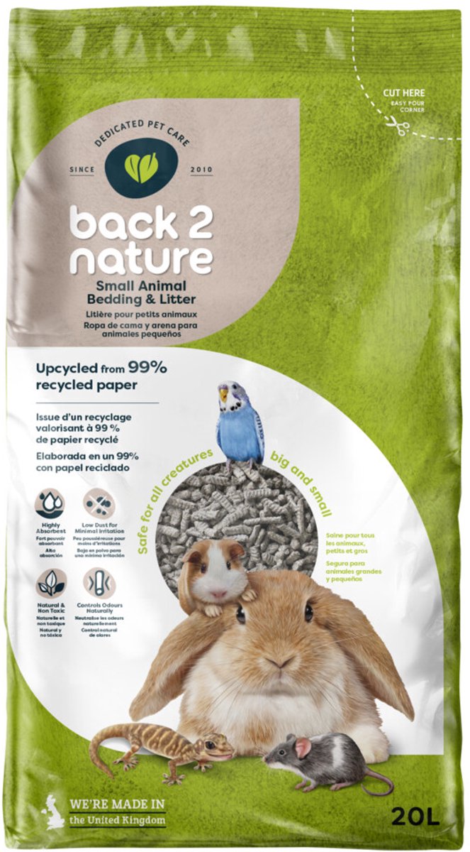 2x Back-2-Nature Bodembedekking 20 liter