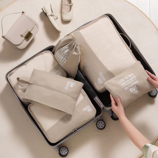 Boraboi® Reisvriendelijke Kofferset Organizers voor Efficiënt Inpakken