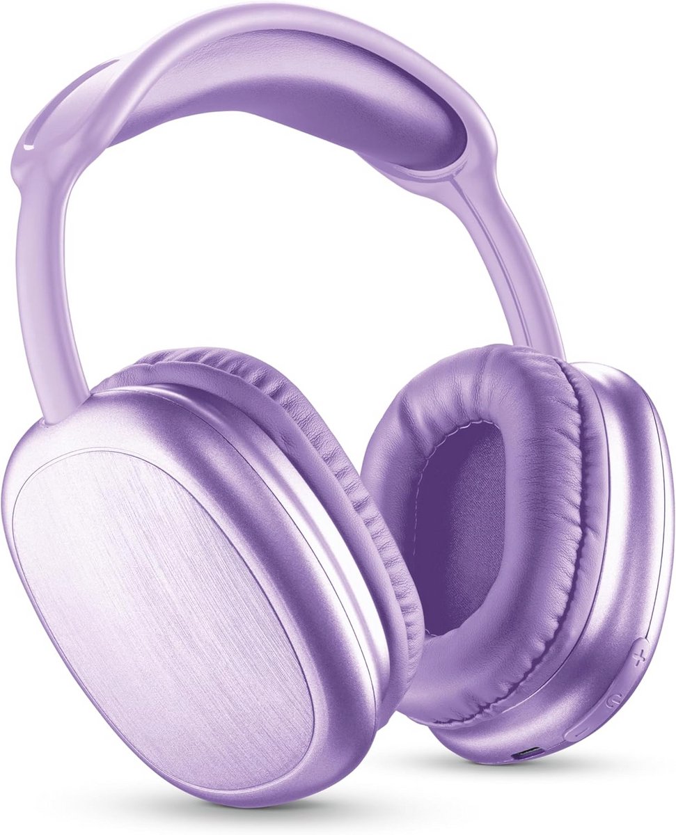 Draadloze Hoofdtelefoon Around Ear - Bluetooth 5.0 - Tot 22 Uur Speeltijd - Geïntegreerde Microfoon - Verstelbare Hoofdband - Paars