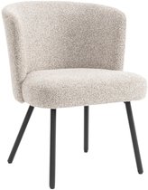 Furnihaus -Fauteuil - Cindy - Met armleuning - Beige - Stof