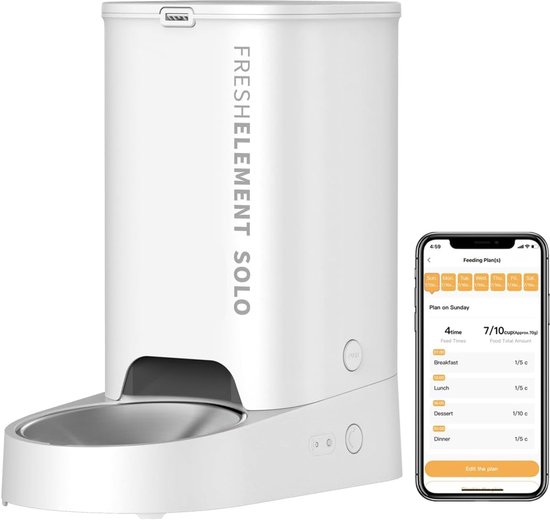 Automatische Voerbak - Voerautomaat - Dispenser - voor - Automatische - €170,94