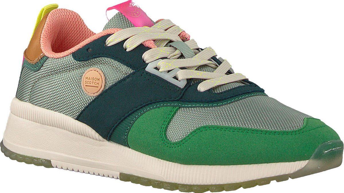 Scotch \u0026 Soda Dames Lage sneakers Vivi - Groen - Maat 36 | bol.com