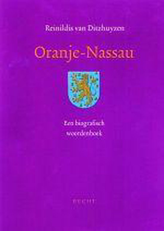 Cover van het boek 'Oranje nassau biografisch woordenboek'
