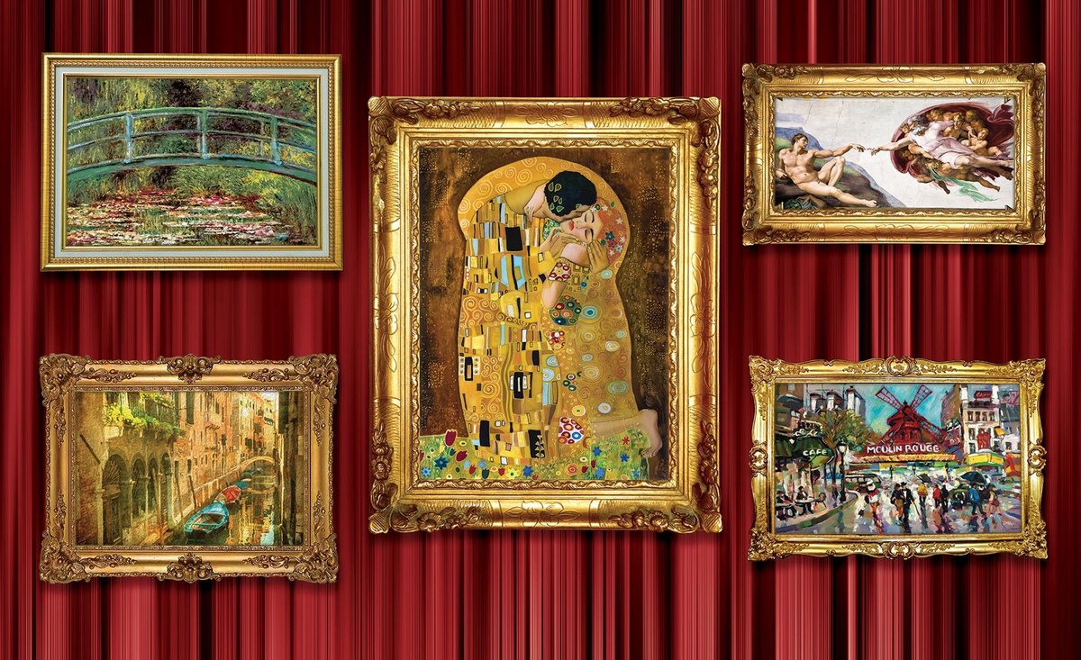 Paintings Art Luxury Photo Wallcovering