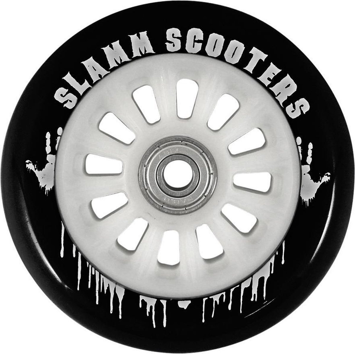 Afbeelding 3 van Stunt step wielen Slamm NY oranje 100mm