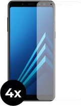 4x Tempered Glass screenprotector - Samsung Galaxy A8 2018