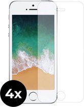 4x Tempered Glass screenprotector -  iPhone 5
