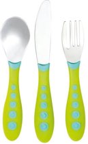 TIGEX Set van 3 bestek Inox-kleuren